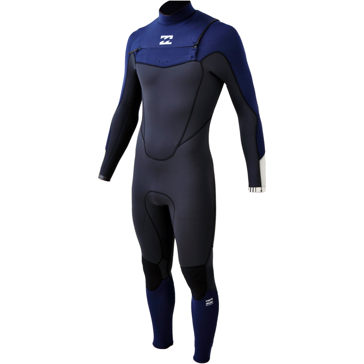 2018 Billabong Absolute Comp 5 / 4mm Chest Zip Muta LUNA GRIGIO F45M21